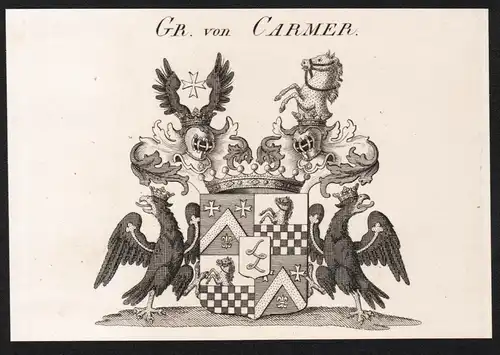 Gr. von Carmer -  Wappen coat of arms