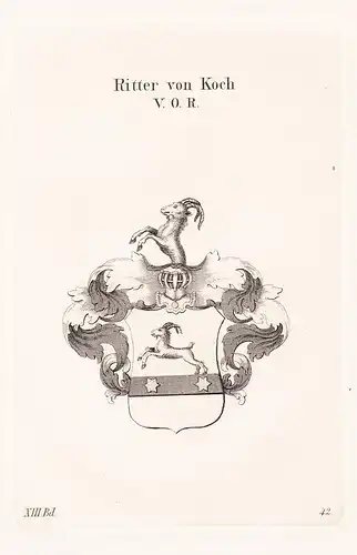 Ritter von Koch - Wappen coat of arms