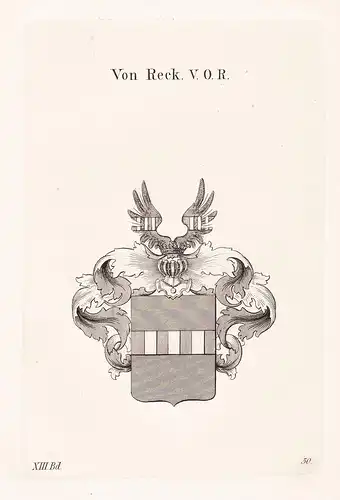 Von Reck - Wappen coat of arms