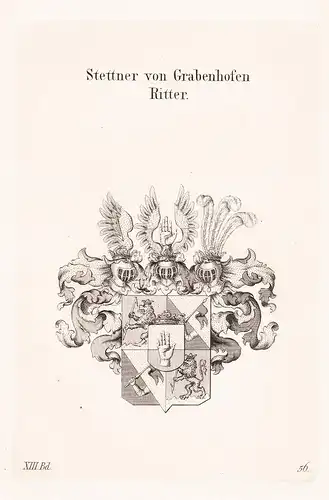 Stettner von Grabenhofen Ritter - Wappen coat of arms