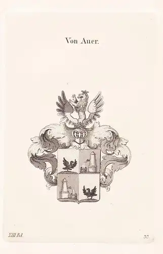 Von Auer - Wappen coat of arms
