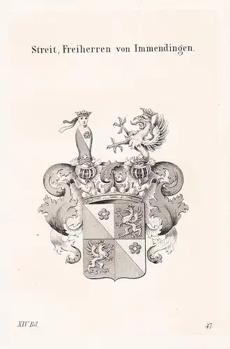 Steit, Freiherren von Immendingen - Wappen coat of arms