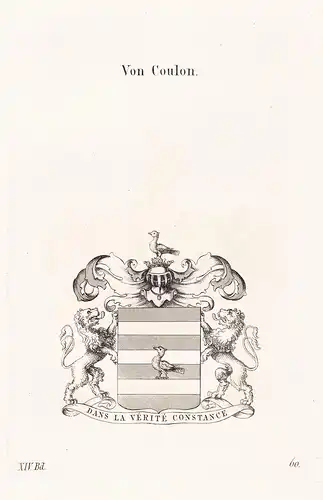 Von Coulon - Wappen coat of arms