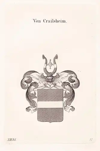 Von Crailsheim - Wappen coat of arms