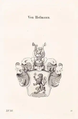 Von Hofmann - Wappen coat of arms