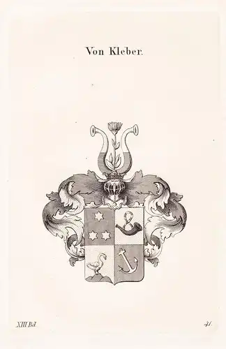 Von Kleber - Wappen coat of arms