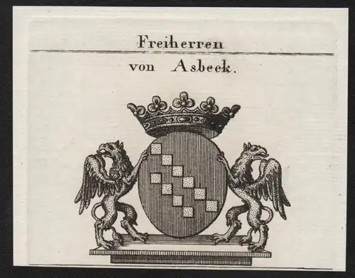 Freiherren von Asbeck - Wappen coat of arms