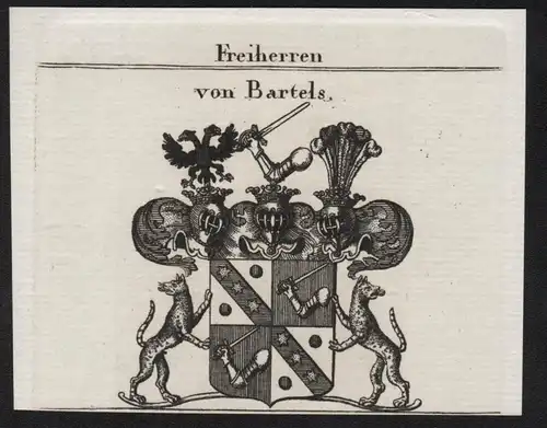 Freiherren von Bartels - Wappen coat of arms