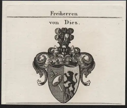 Freiherren von Diez - Wappen coat of arms