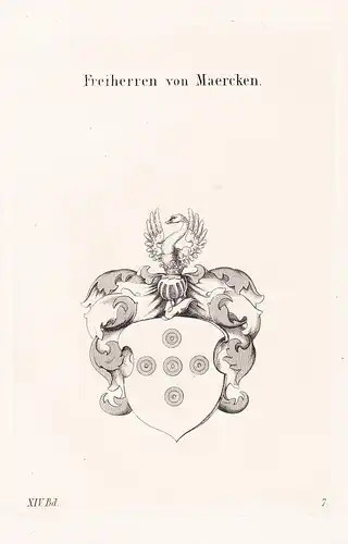 Freiherren von Maercken - Wappen coat of arms