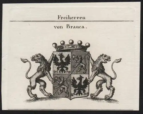 Freiherren von Branca - Wappen coat of arms