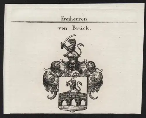 Freiherren von Brück - Wappen coat of arms