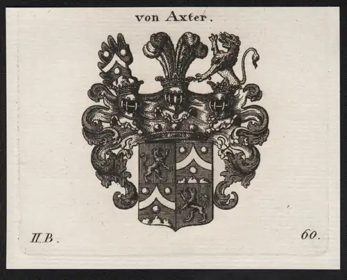 Von Axter - Wappen coat of arms