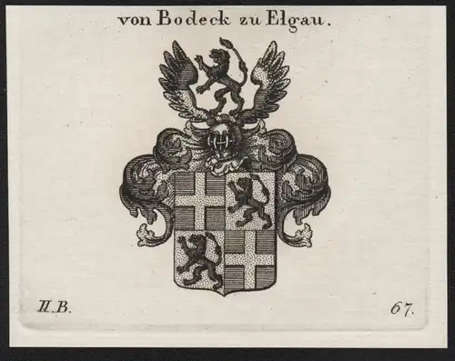 Von Bodeck zu Elgau - Wappen coat of arms