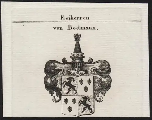 Von Bodmann - Wappen coat of arms