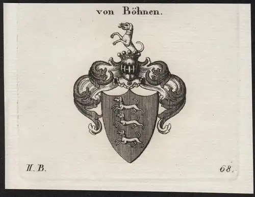 Von Böhnen - Wappen coat of arms