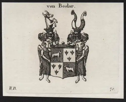 Von Boslar - Wappen coat of arms