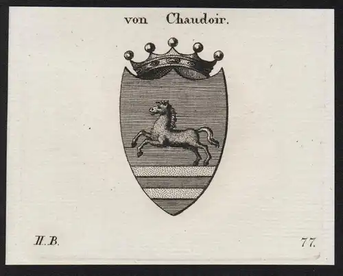 Von Chaudoir - Wappen coat of arms