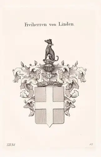 Freiherren von Linden - Wappen coat of arms