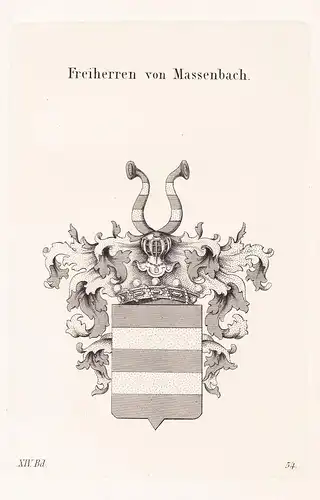 Freiherren von Massenbach - Wappen coat of arms