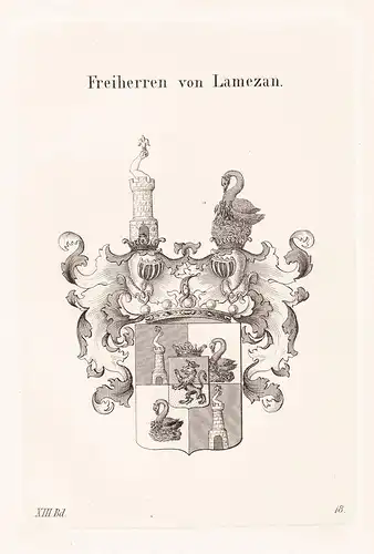 Freiherren von Lamezan - Wappen coat of arms