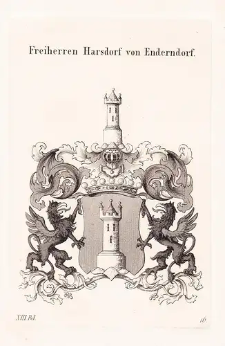 Freiherren Harsdorf von Enderndorf - Wappen coat of arms