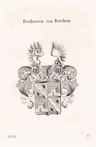 Freiherren von Berchem - Wappen coat of arms