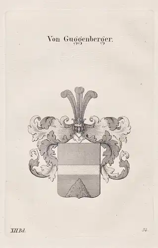 Von Guggenberger - Wappen coat of arms