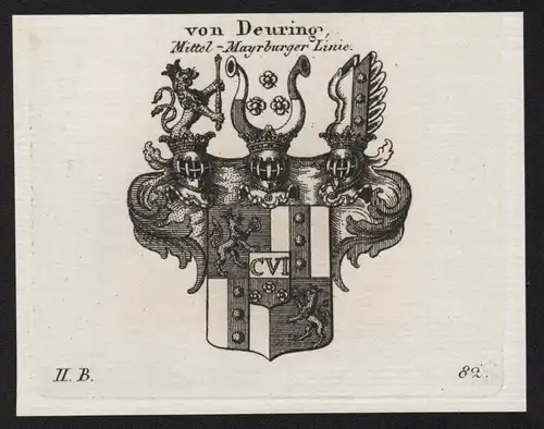 Von Deuring - Wappen coat of arms