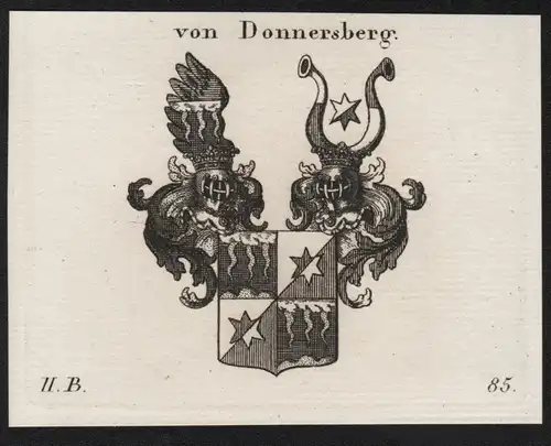 Von Donnersberg - Wappen coat of arms