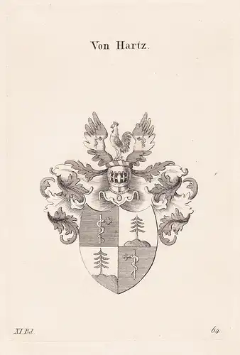 Von Hartz - Wappen coat of arms