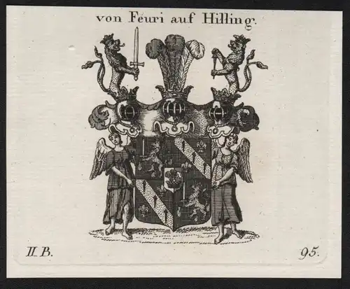 von Feuri auf Hilling - Wappen coat of arms