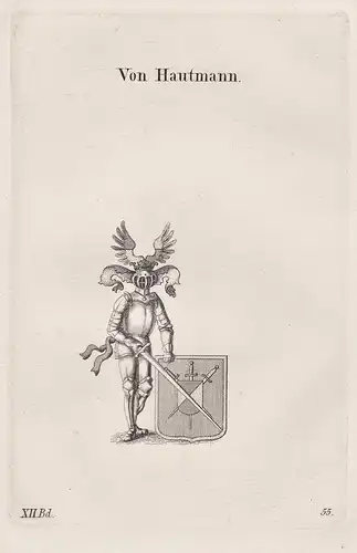 Von Hautmann - Wappen coat of arms