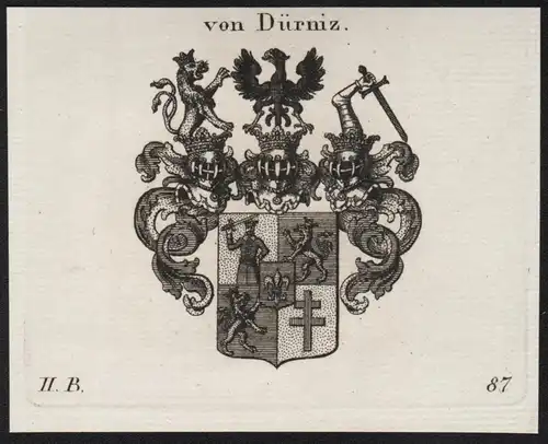 Von Dürniz - Wappen coat of arms