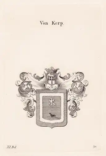 Von Kerp - Wappen coat of arms