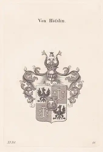 Von Höfslin - Wappen coat of arms