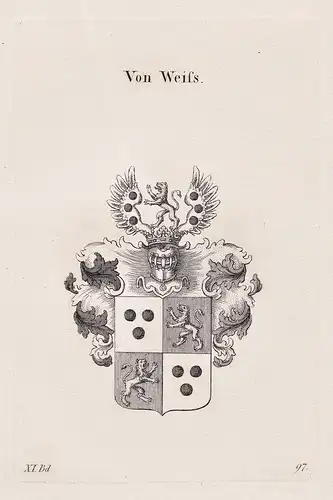 Von Weifs - Wappen coat of arms