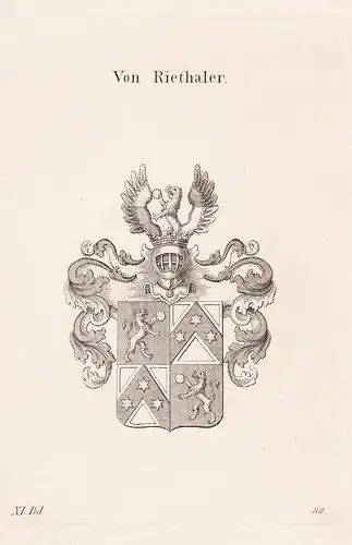 Von Riethaler - Wappen coat of arms