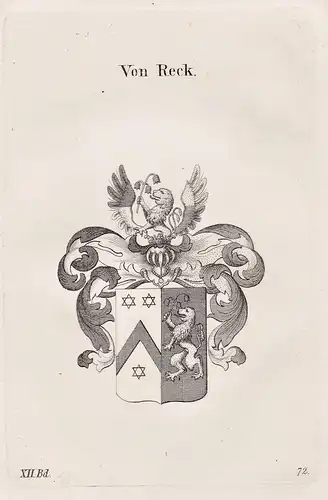 Von Reck - Wappen coat of arms