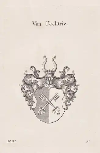 Von Uechtriz - Üchtriz Wappen coat of arms