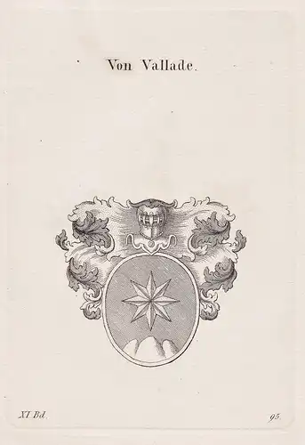 Von Vallade - Wappen coat of arms