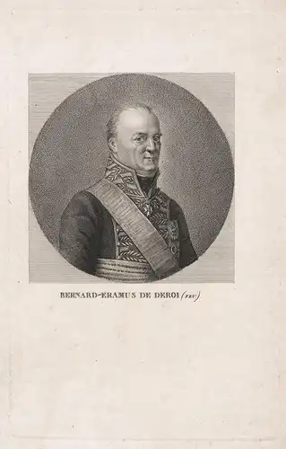 Bernard-Ermus de Deroi.' - Bernhard Erasmus von Deroy (1743-1812) General Mannheim Polozk Portrait