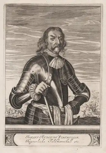 Johann Rudolph Wertmuller, Keyserliche Feldmarschall etc.' - Hans Rudolf Werdmüller (1614-1677) Zürich Villing