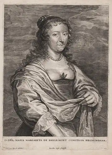 D. Dna. Maria Margareta de Barlemont Comitissa Hegmondana - Marie Marguerite Berlaymont-Egmont (c.1605-1654) E