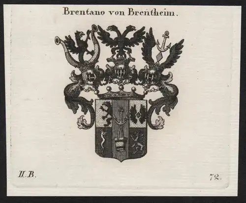 Brentano von Brentheim - Wappen coat of arms