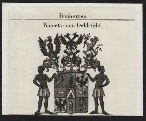 Freiherren Buirette von Oehlefeld - Wappen coat of arms