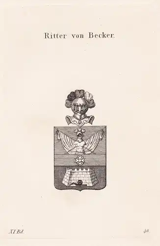 Ritter von Becker - Wappen coat of arms