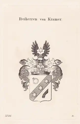 Freiherren von Kramer - Wappen coat of arms