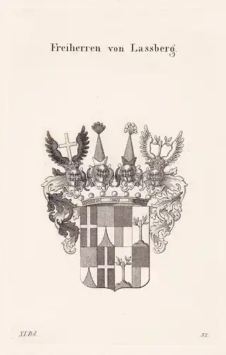 Freiherren von Lassberg - Wappen coat of arms
