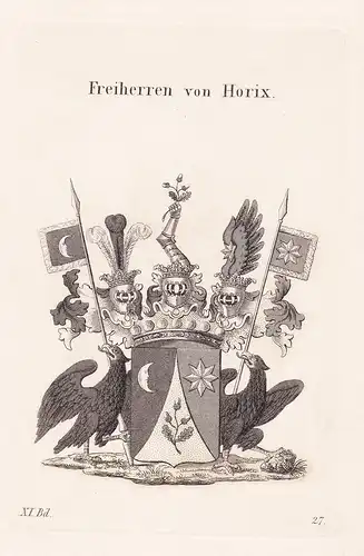 Freiherren von Horix - Wappen coat of arms